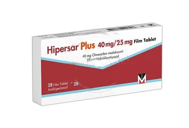 HIPERSAR PLUS 40/25 MG FILM KAPLI TABLET (28 TABLET)